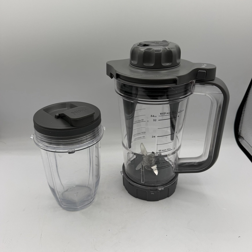 Ninja TWISTi High Speed Blender SS150 Replacement Jug & Cup w/ Lids